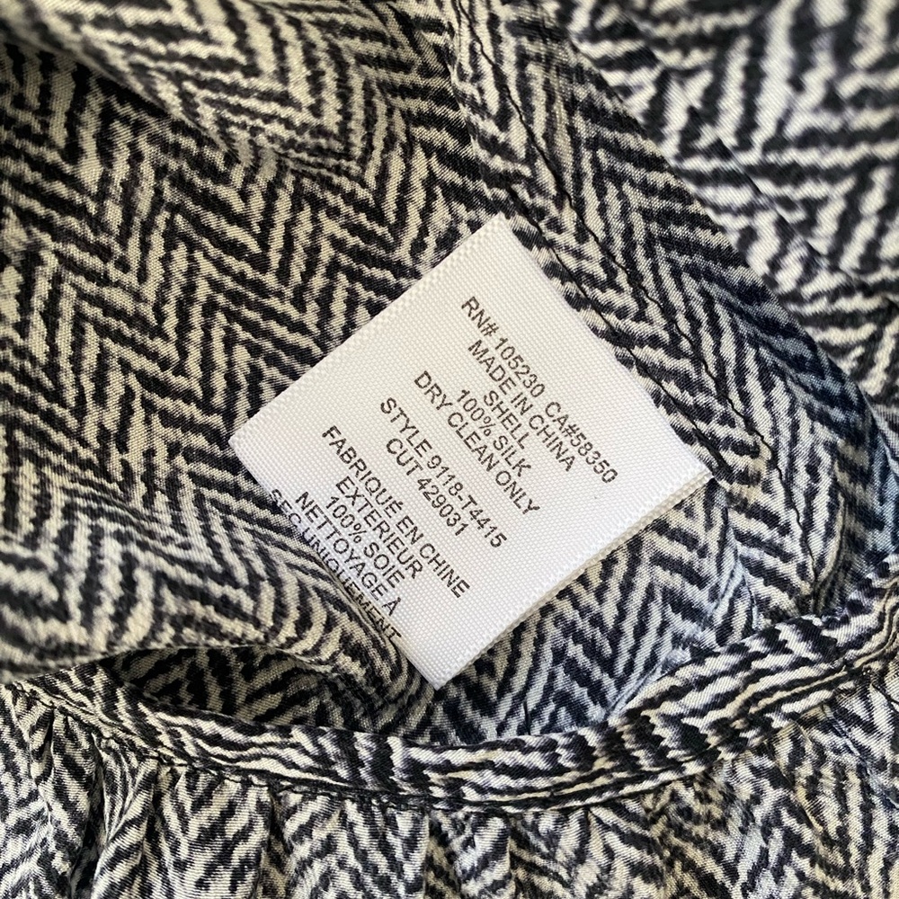 Joie 100% silk tiered boho blouse - Picture 5 of 7